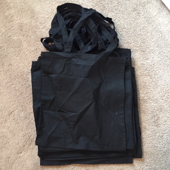 Blank black tote bags - Picture 2 of 2